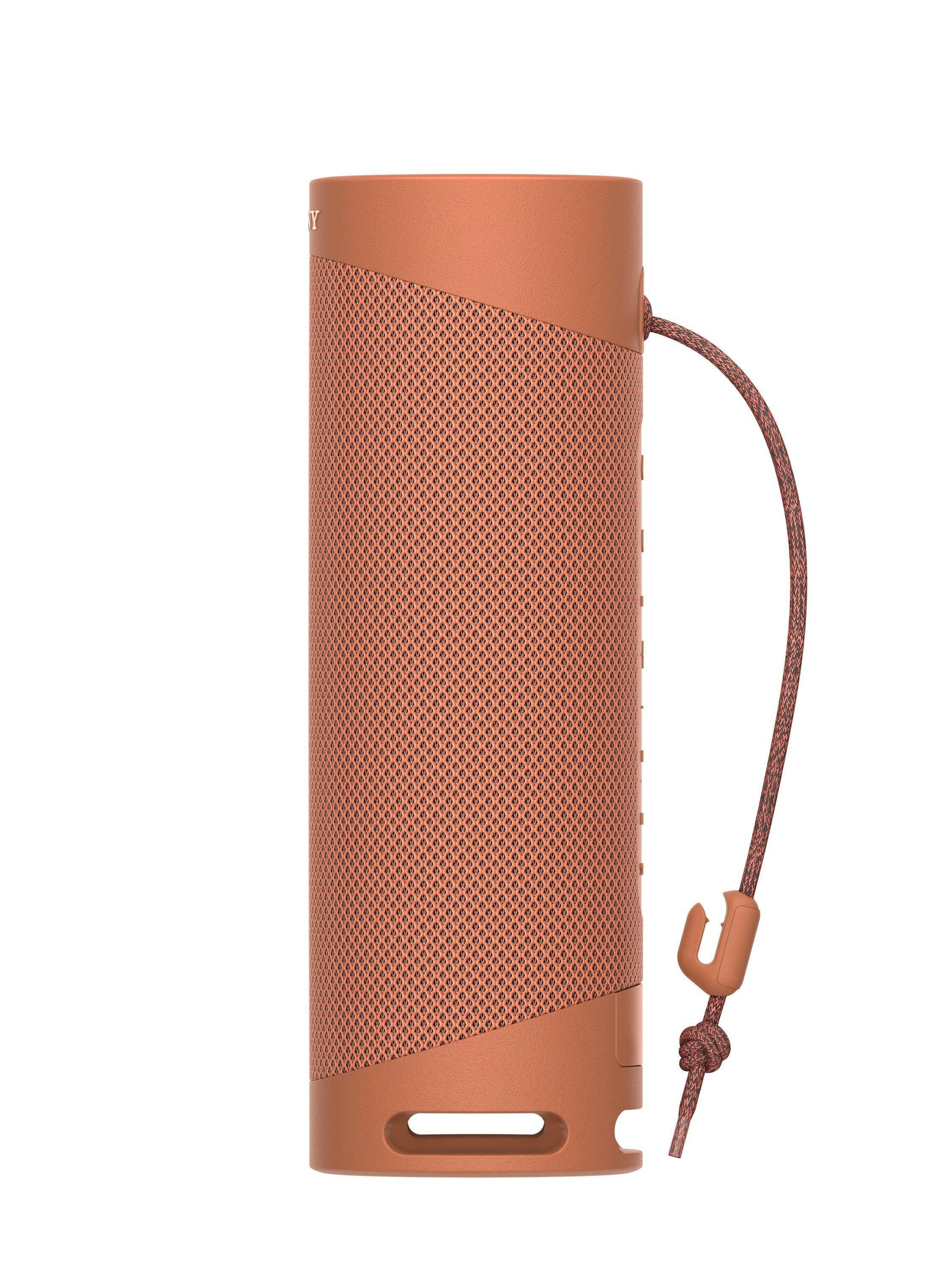 Sony SRS-XB23 Bluetooth Lautsprecher, rot, 12h Akku, IP67.