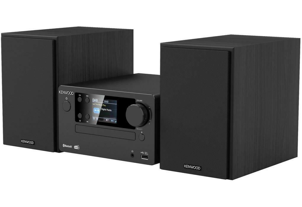 Kenwood M-725DAB-B Stereoanlage mit Bluetooth & CD.