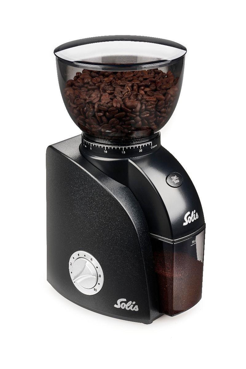 SOLIS Scala ZERO STATIC (Typ 1662) Kaffeemühle (25 Mahlgrade, 300g Bohnenbehälter) - TRONYQ