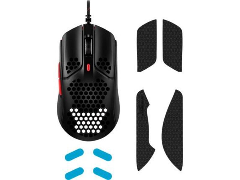 HyperX Pulsefire Haste schwarz/rot, kabelgebunden Gaming-Maus (Beidhändig, USB Typ-A, Optisch, 16000 dpi) - TRONYQ