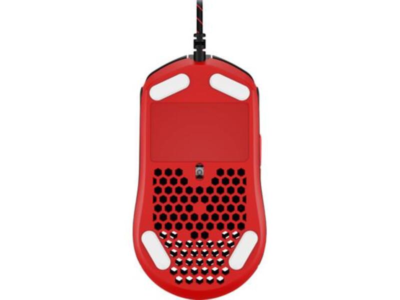 HyperX Pulsefire Haste schwarz/rot, kabelgebunden Gaming-Maus (Beidhändig, USB Typ-A, Optisch, 16000 dpi) - TRONYQ