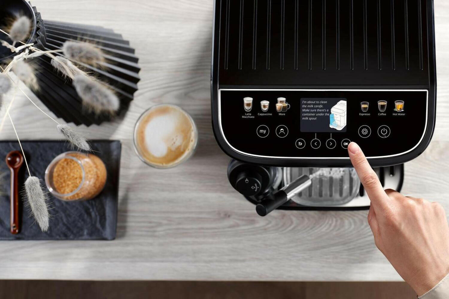 De'Longhi ECAM 310.60.B Kaffeevollautomat mit OneTouch.