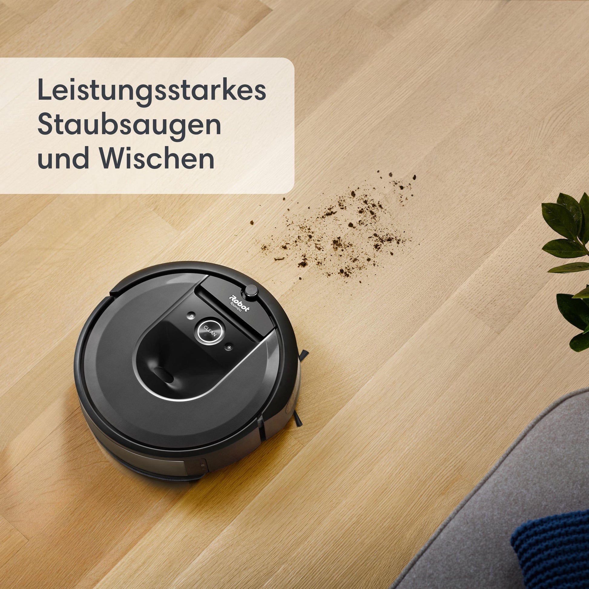 Roomba Combo i8 Saugroboter mit Wischfunktion - TRONYQ