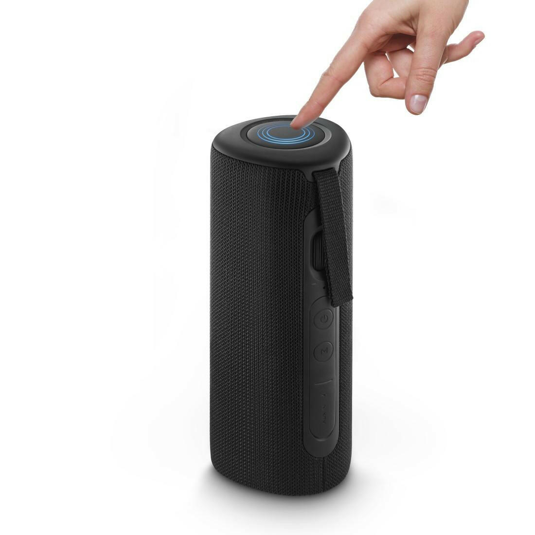 Hama Pipe 3.0 Bluetooth-Lautsprecher IPX5, 24W, TWS, Schwarz.