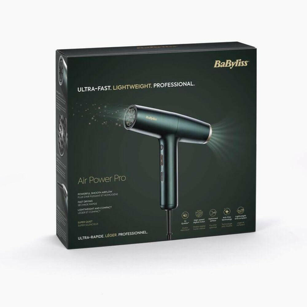 BaByliss D6555DE Haartrockner, 1.700 W, Ionen-Technologie.