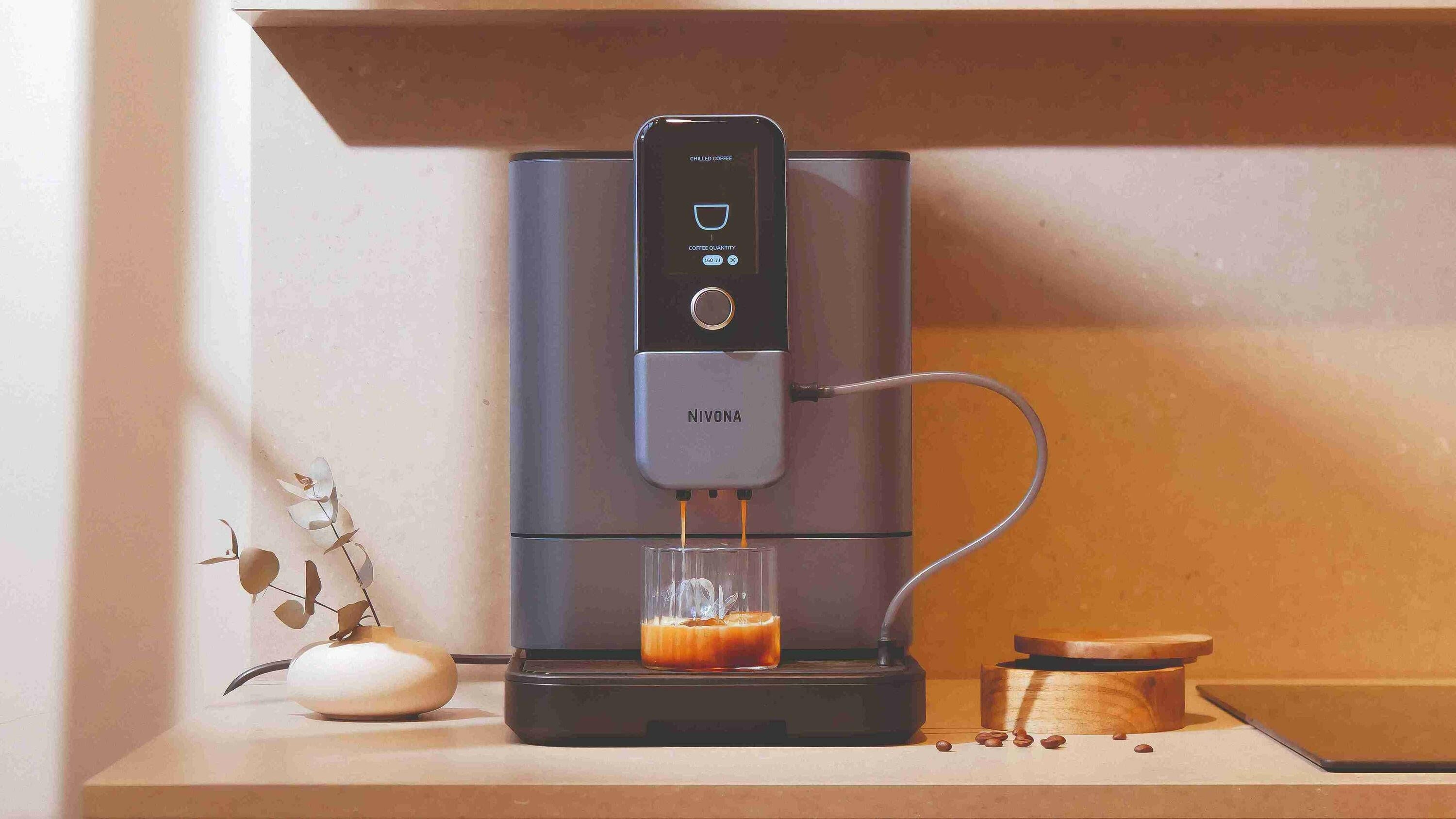 Nivona NIVO 8107 Kaffeevollautomat Perlenblau, OneTouch.