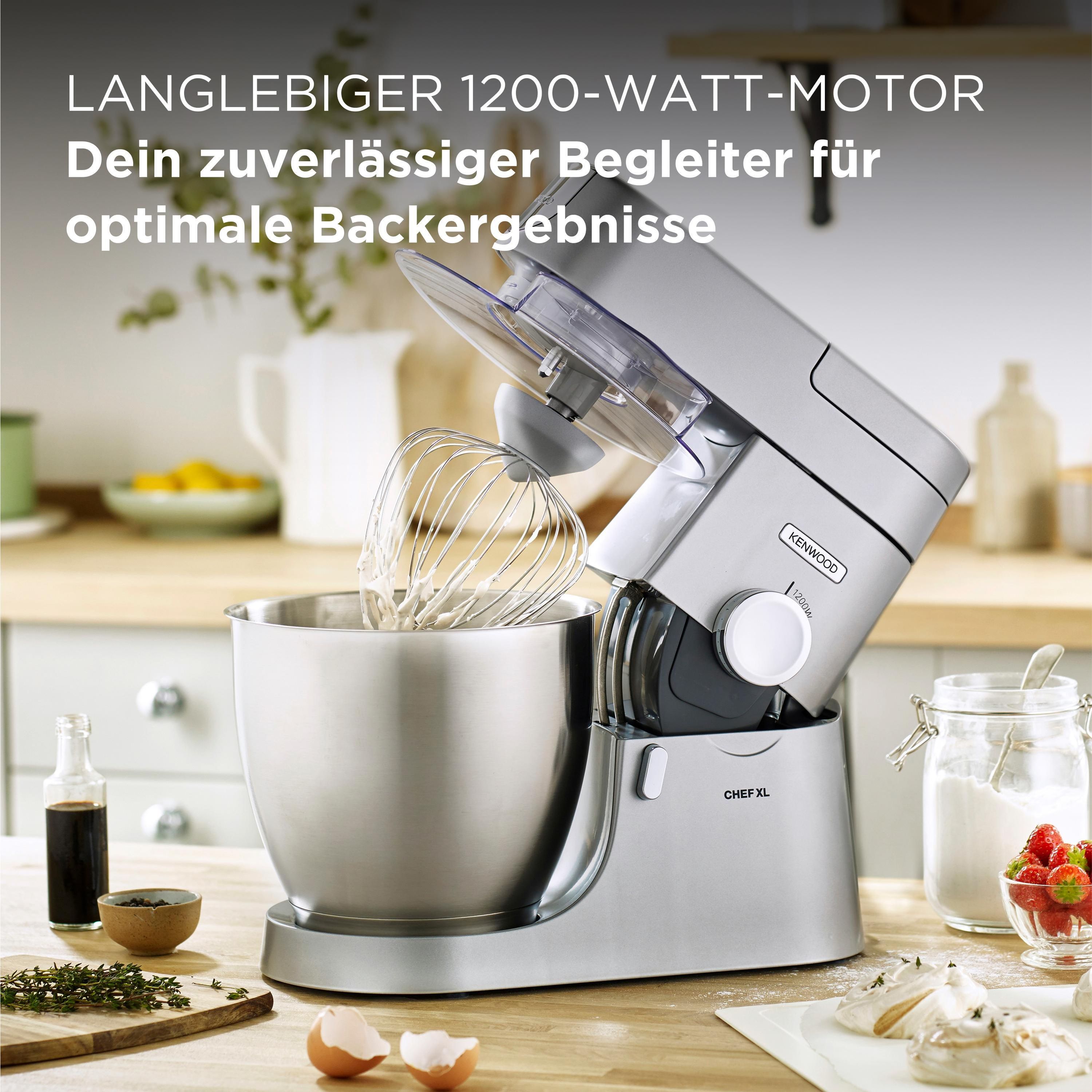Kenwood KVL4100S Chef XL – Küchenmaschine 1200 W, 6,7 l