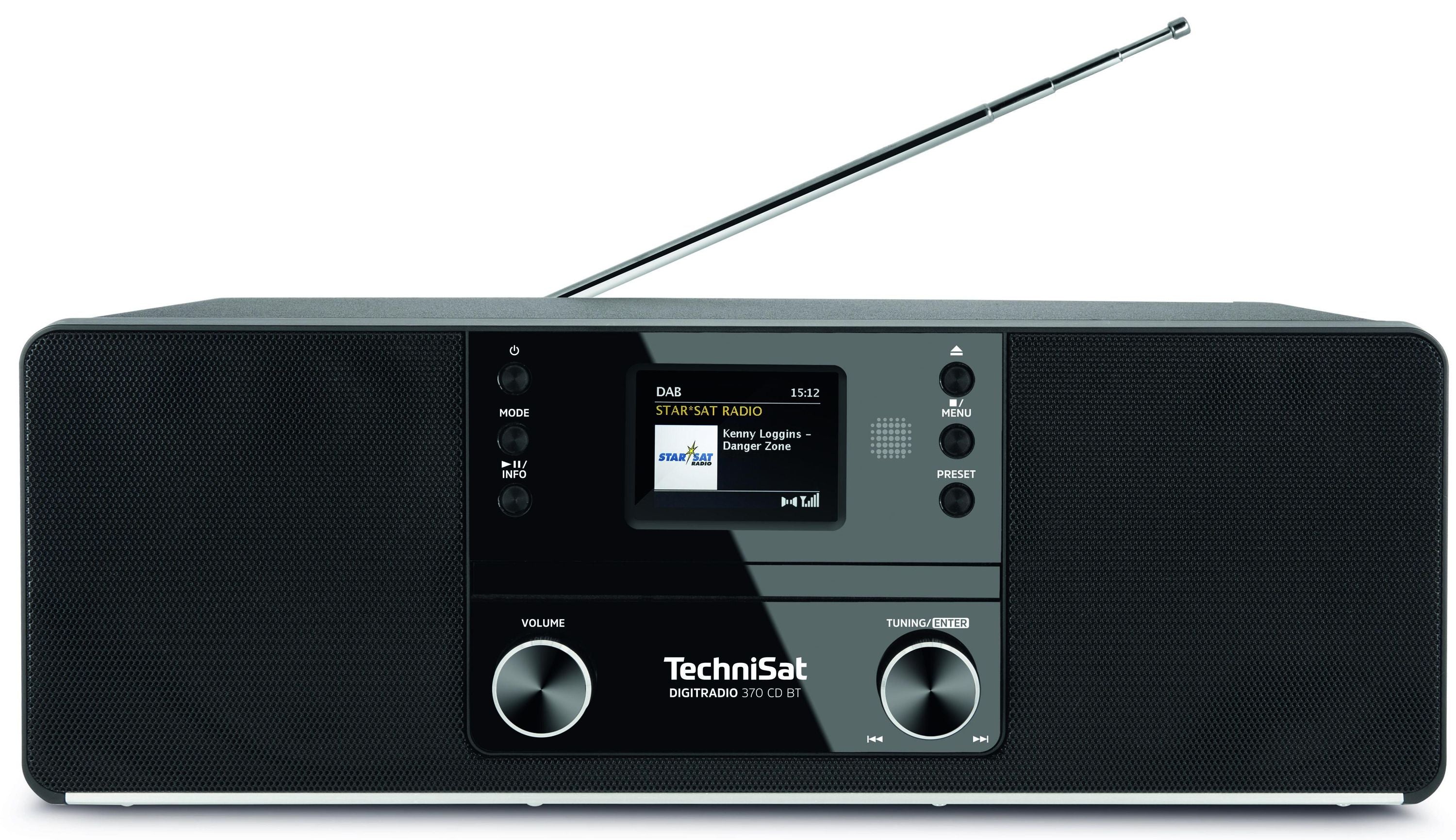 TechniSat DIGITRADIO 370 CD BT DAB+ Radio mit Bluetooth