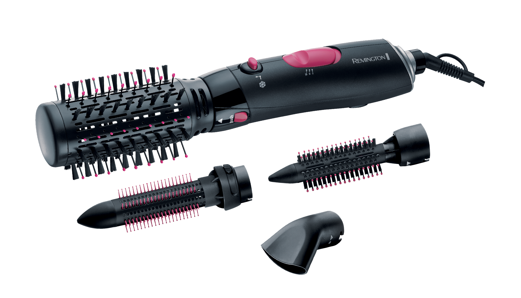 REMINGTON AS 7051 Warmluftstyler mit 4 Aufsätzen & 1000W.
