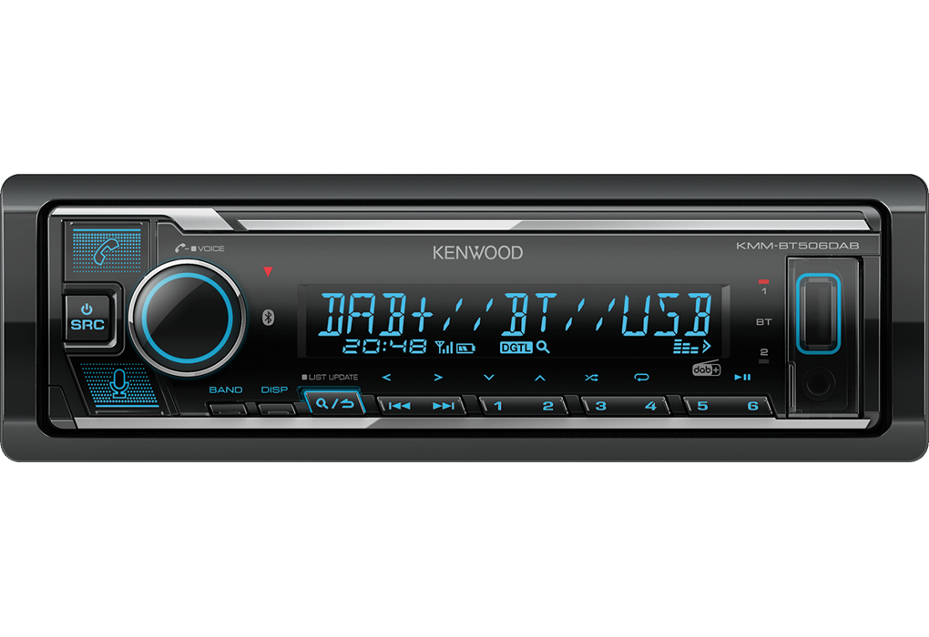 Kenwood KDC-BT560DAB 1-DIN Autoradio mit