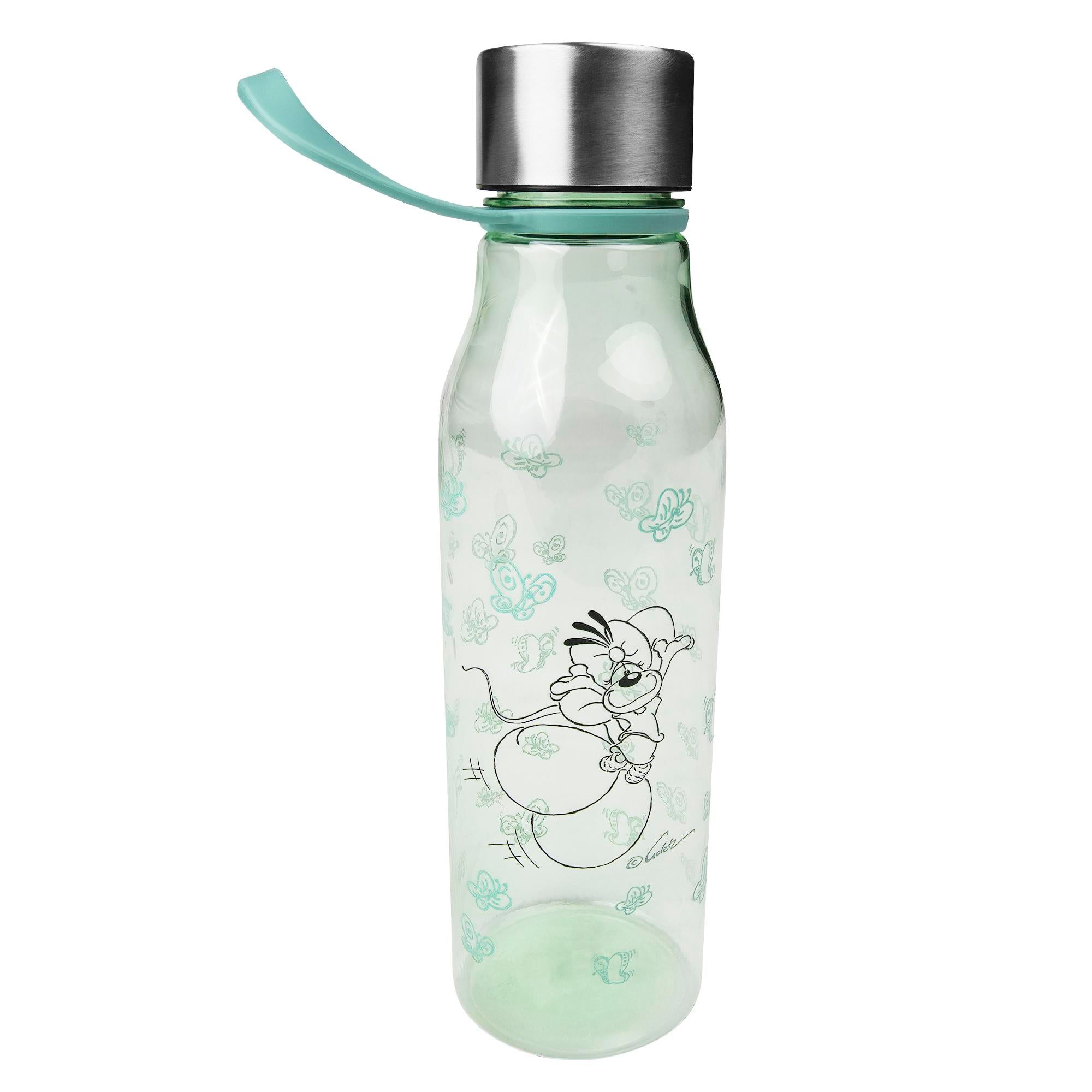 Diddl Trinkflasche Grün – Original Wasserflasche für Schule, Sport & Freizeit