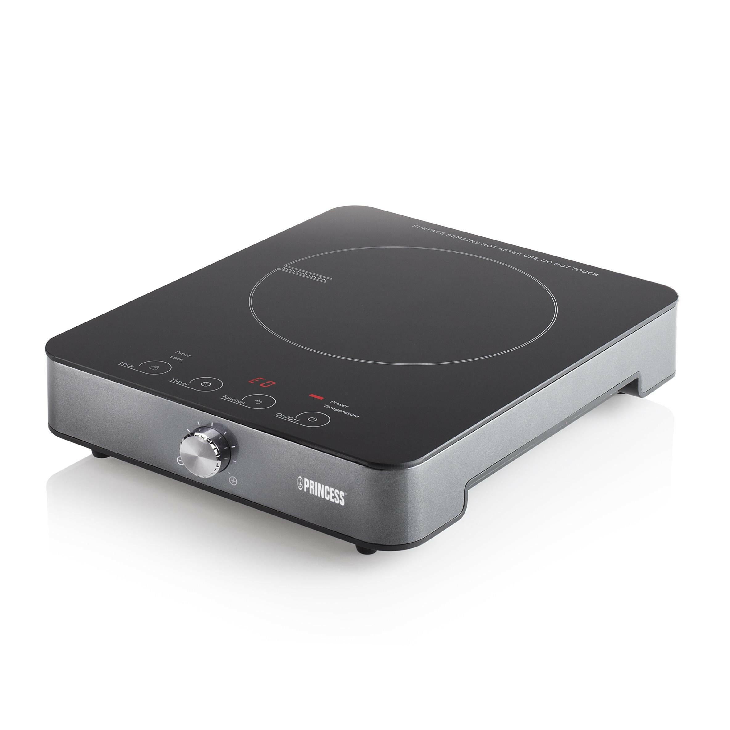 PRINCESS 303010 Kochplatte, 1800W, 60-240°C, Timer