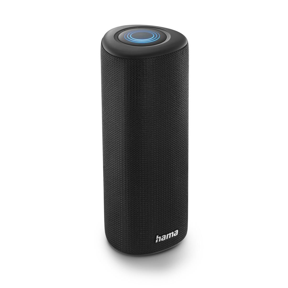 HAMA Bluetooth®-Lautsprecher "Pipe 3.0" wasserdicht IPX5, 10 Licht-Modi, 24W, SW