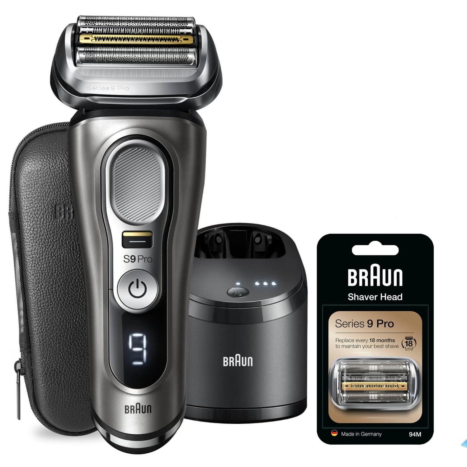 Braun Series 9 Pro 9465cc Herrenrasierer inkl. Ersatzkopf