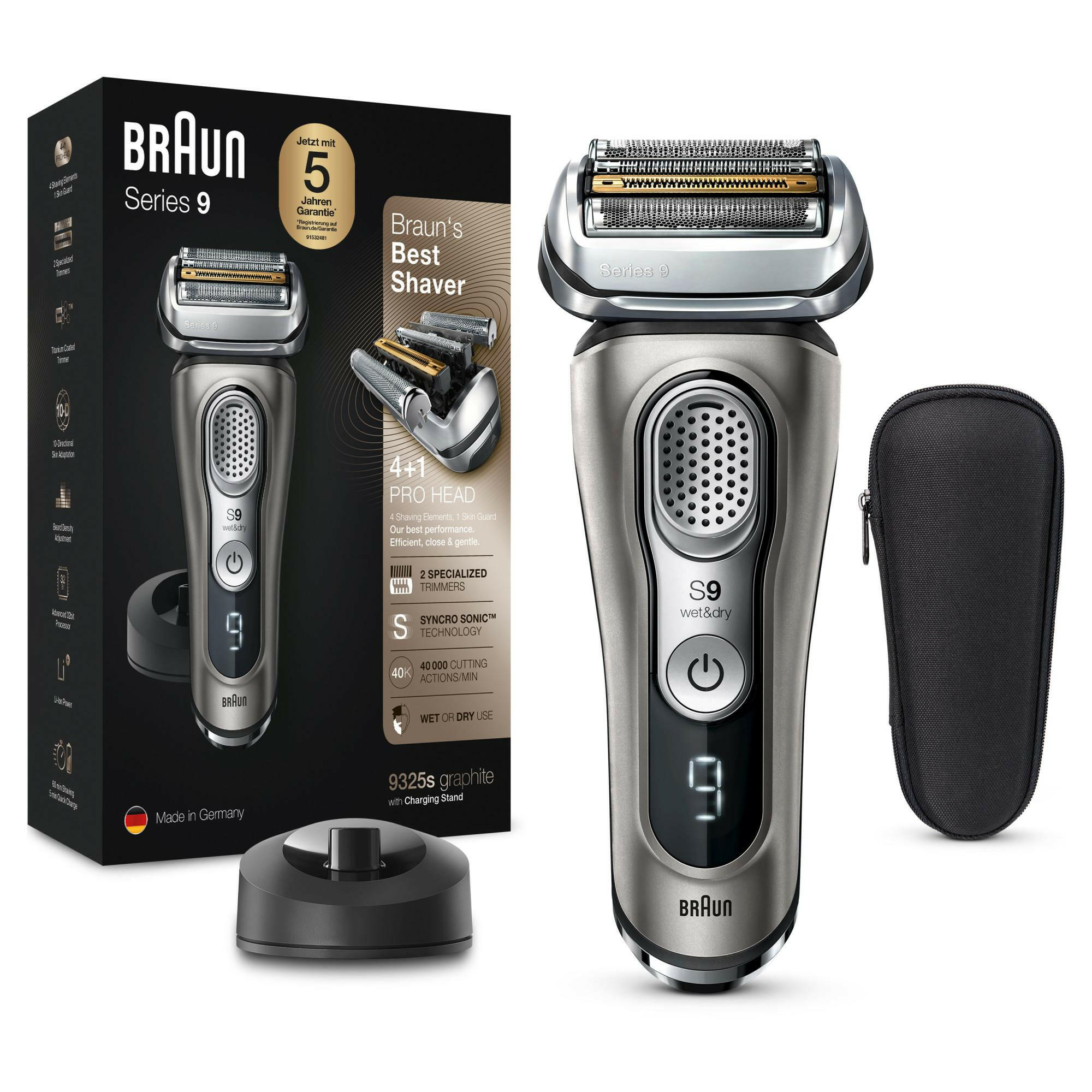 Braun Herrenrasierer Series 9 - 9325: Premium