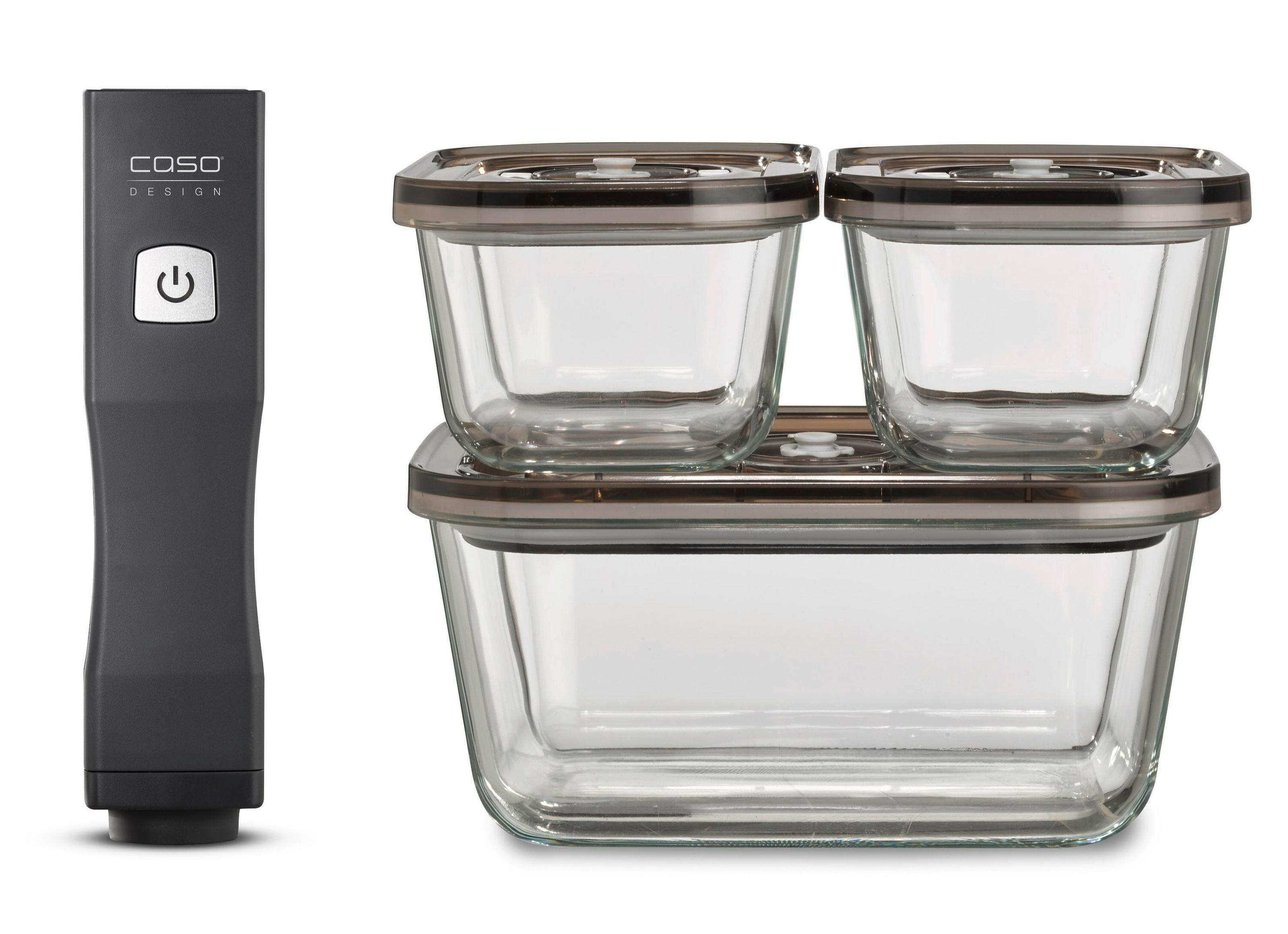 Caso VacuOneTouch Vakuumierer 400 mbar, SousVide, Eco-Set