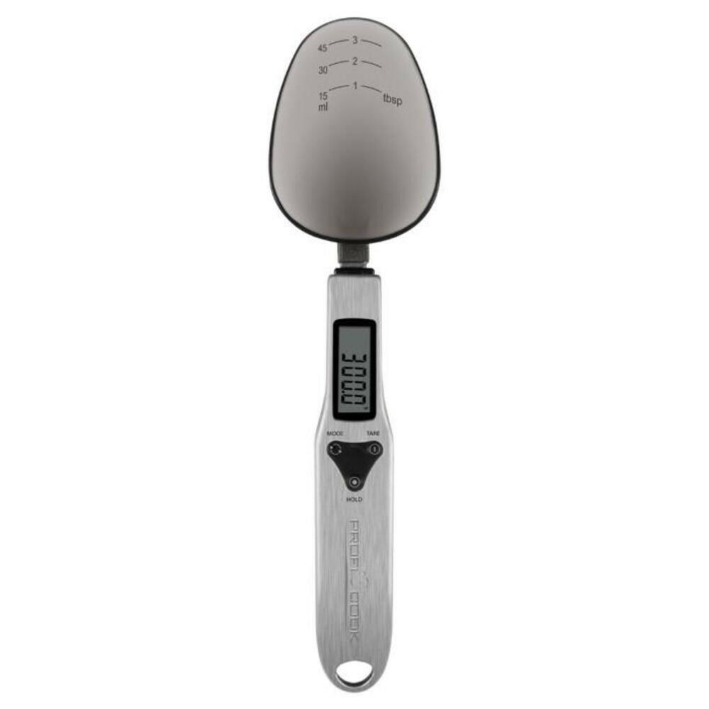 ProfiCook® PC-LW 1214 Digitale Löffelwaage, 300 g, Edelstahl.