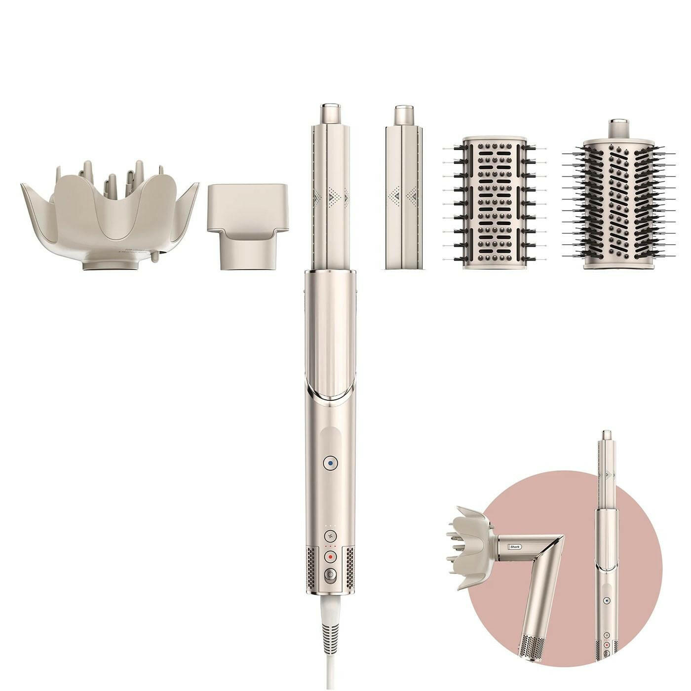 Shark HD440SLEU FlexStyle Haarstyler mit 5 Aufsätzen.