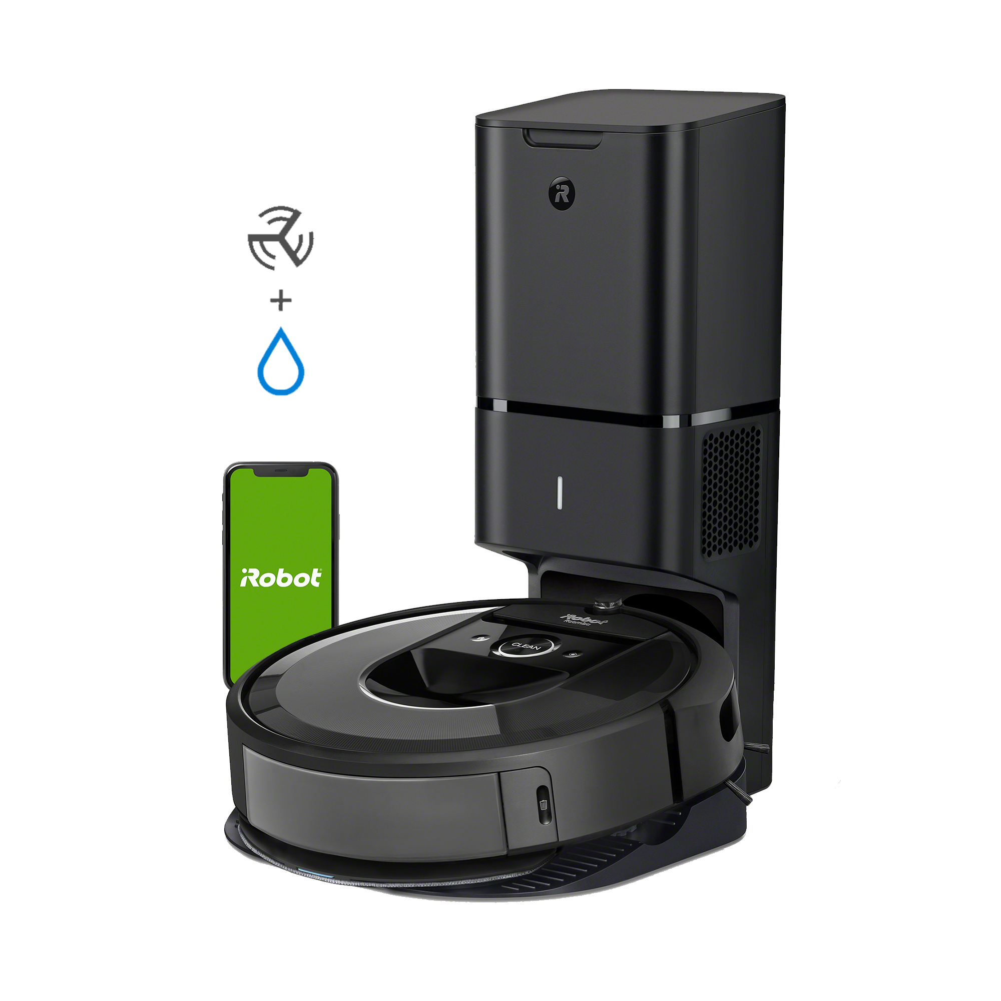 iRobot Roomba Combo i8+ Saugroboter mit Wischfunktion.