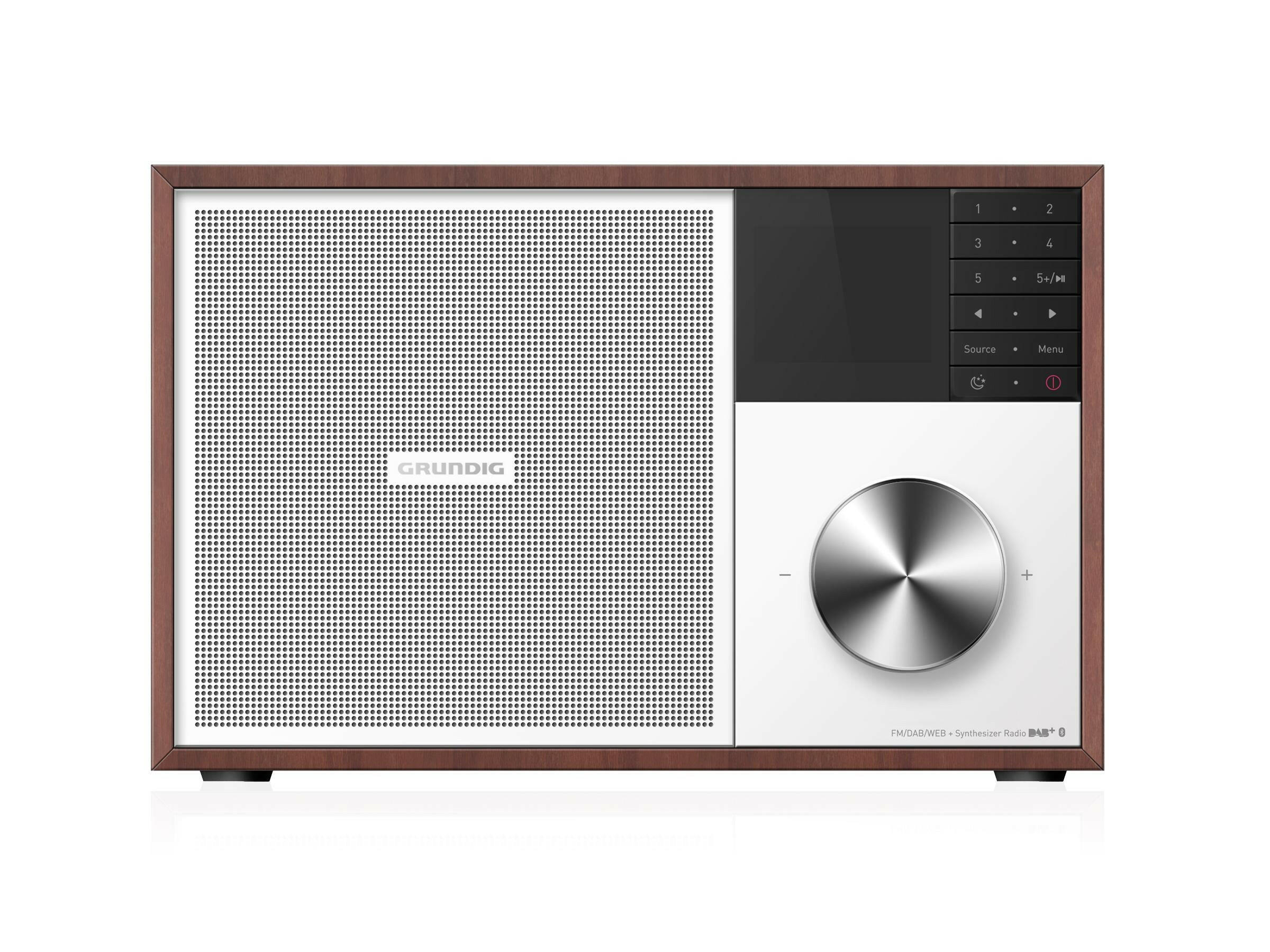 Grundig WTR 3100 BT DAB+ Tischradio mit Bluetooth, Holz.