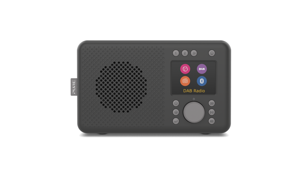 Pure Connect Charcoal Internetradio mit Bluetooth 5.0.