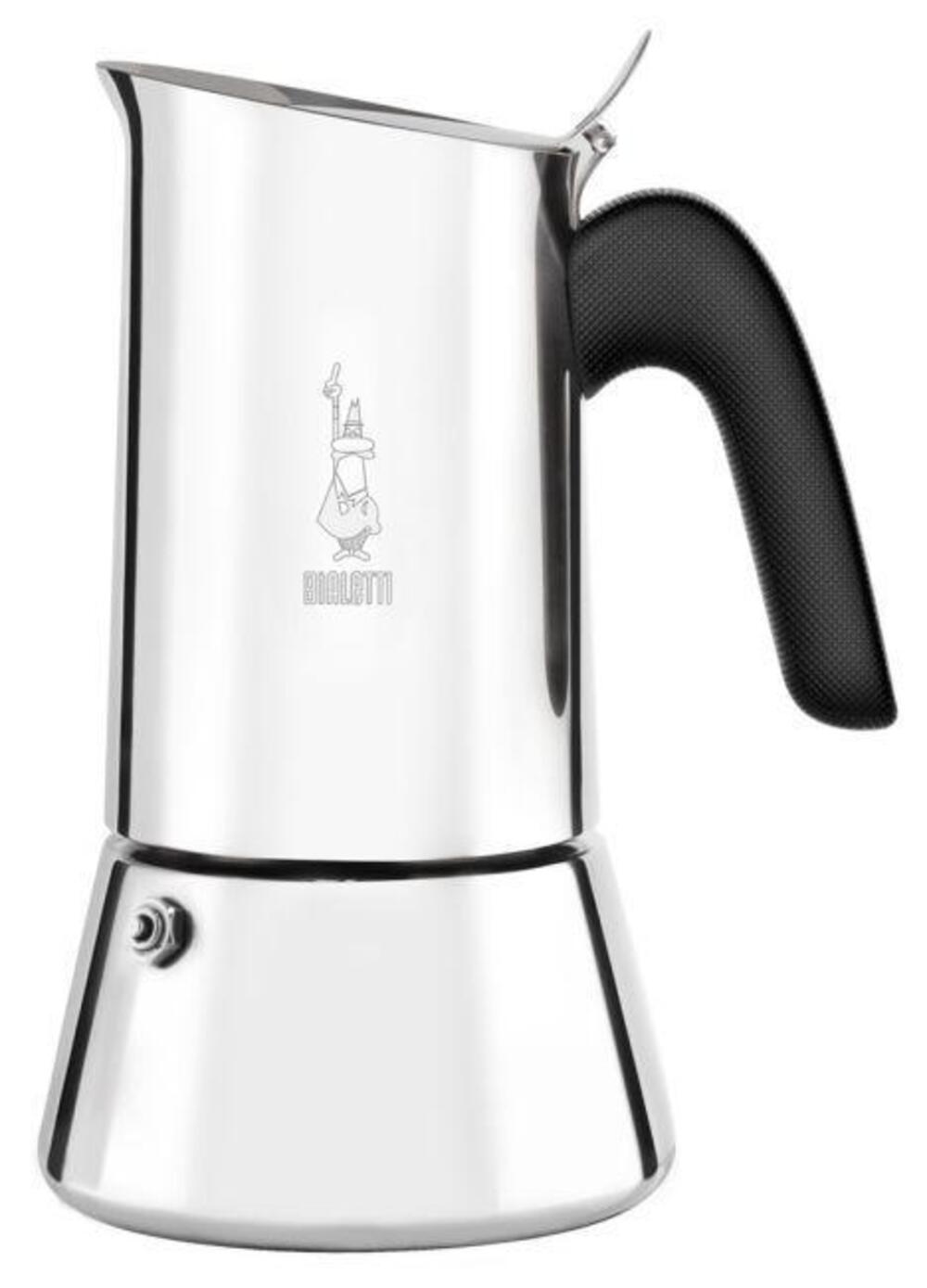 Bialetti New Venus Espressokocher für 4 Tassen – Edelstahl, Induktionsgeeignet, italienisches Design