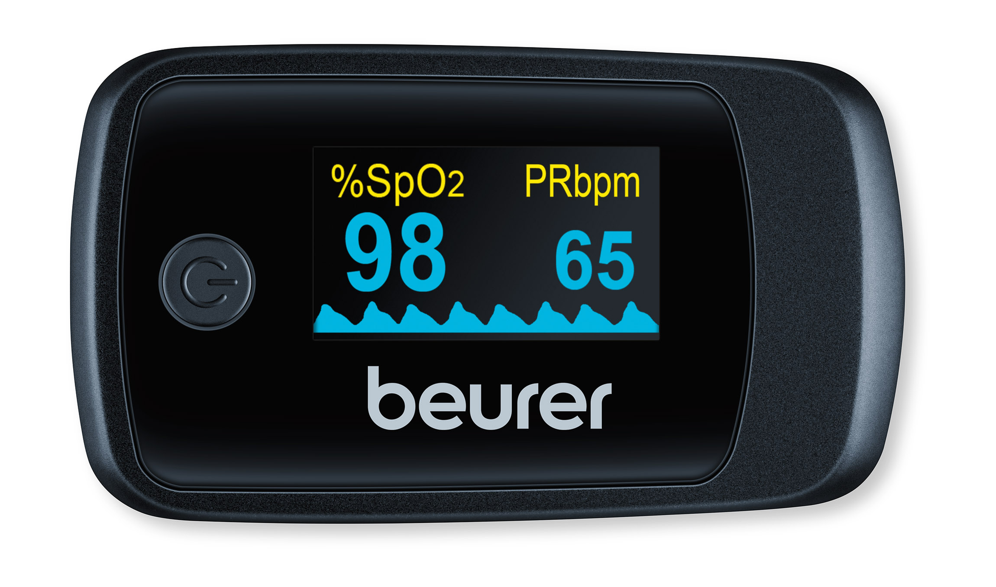 Beurer PO 45 Pulsoximeter mit Farbdisplay für SpO2 & Puls.