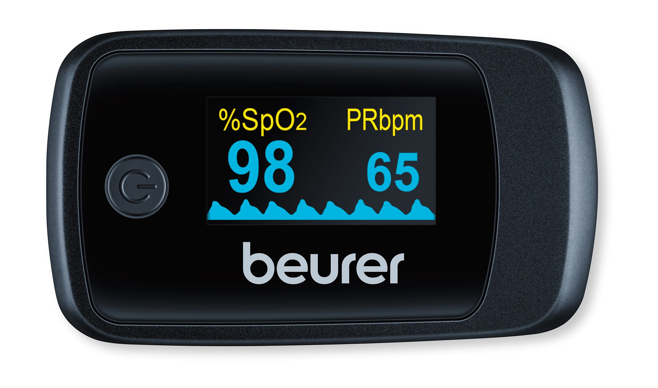 Beurer PO 45 Pulsoximeter mit Farbdisplay für SpO2 & Puls.