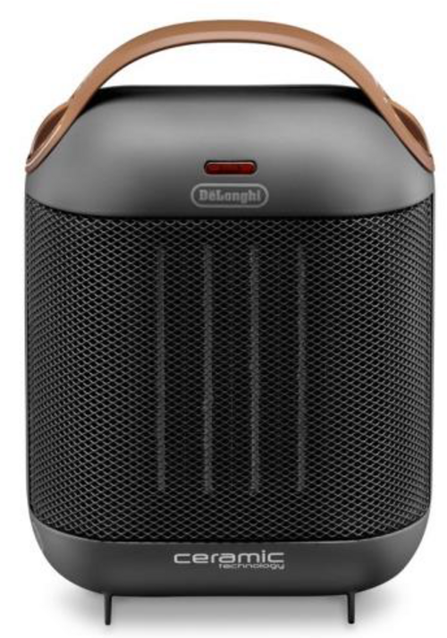 De'Longhi HFX30C18.AG Keramik-Heizlüfter 1.800 W, Anti-Frost