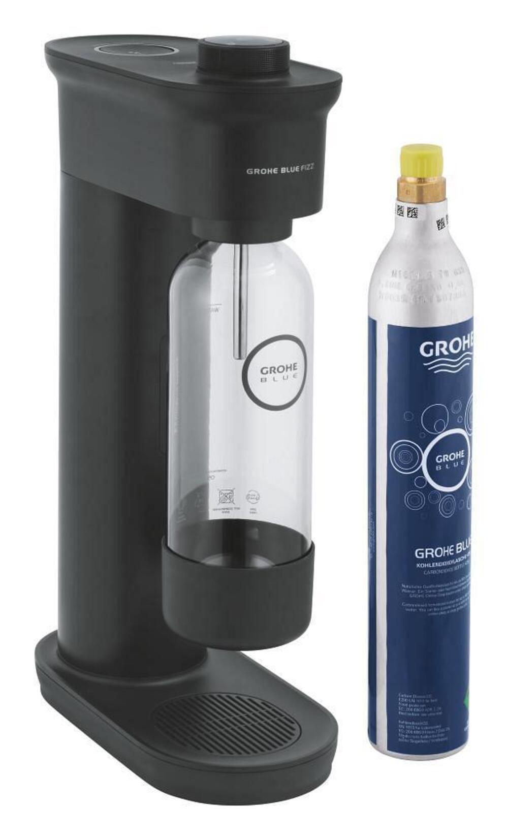 Grohe Blue Fizz Starter Set Schwarz Trinkwassersprudler B-Ware