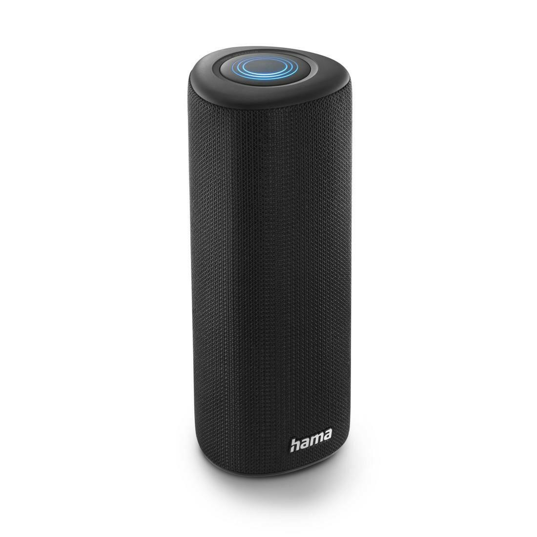 Hama Pipe 3.0 Bluetooth-Lautsprecher IPX5, 24W, TWS, Schwarz.