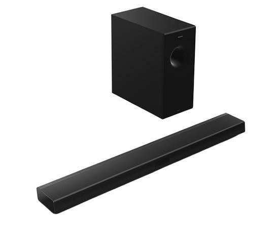 Panasonic SC-HTB600 2.1 Soundbar mit kabellosem Subwoofer.