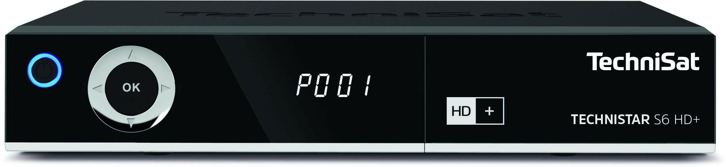 TechniSat TECHNISTAR S6 HD+ SAT-Receiver mit TimeShift, EPG