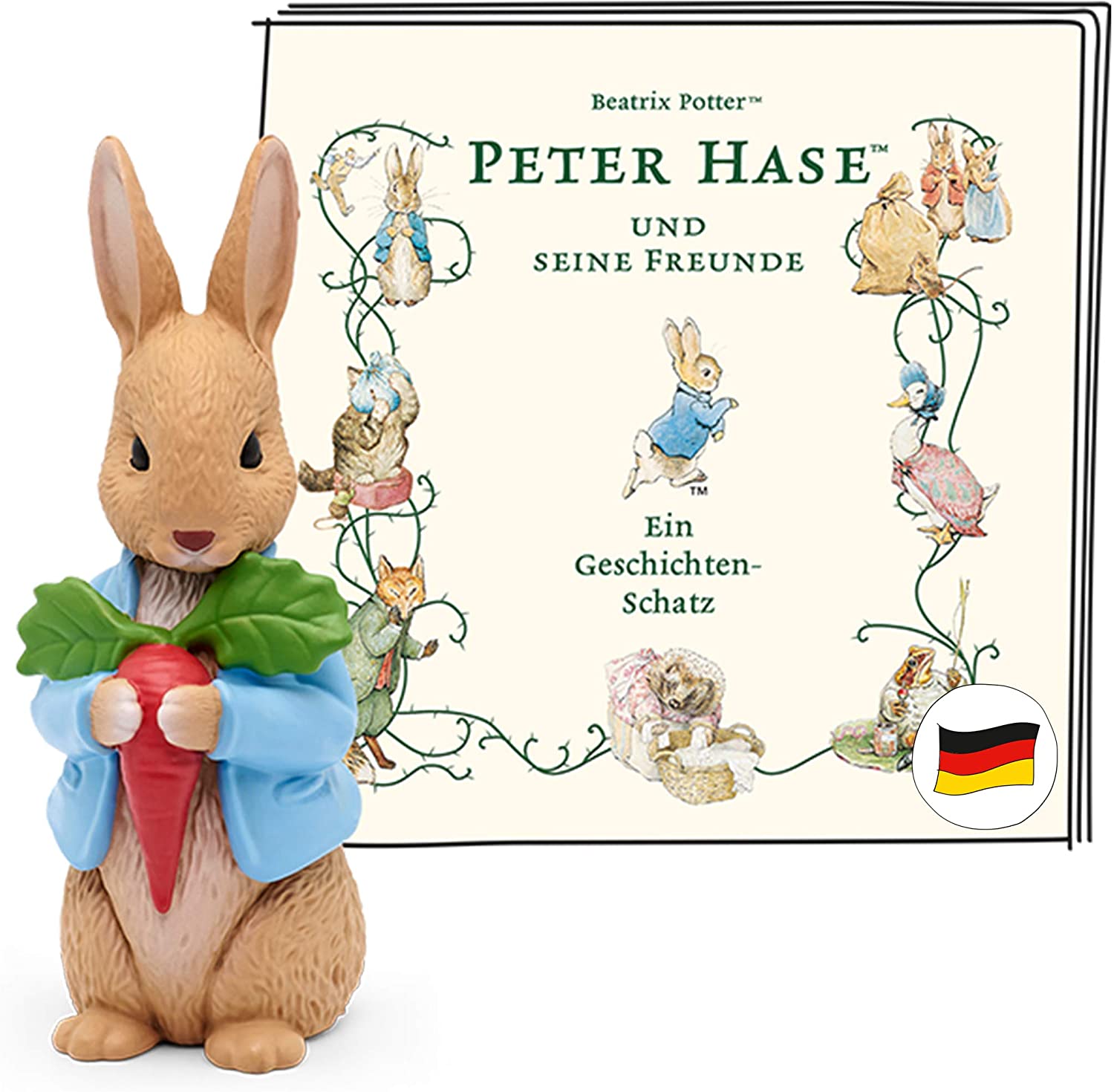 tonies Peter Hase und seine Freunde - Ein Geschichten-Schatz Hörfigur (Hörbuch, ab 3 Jahren, ca. 65 Minuten) - TRONYQ